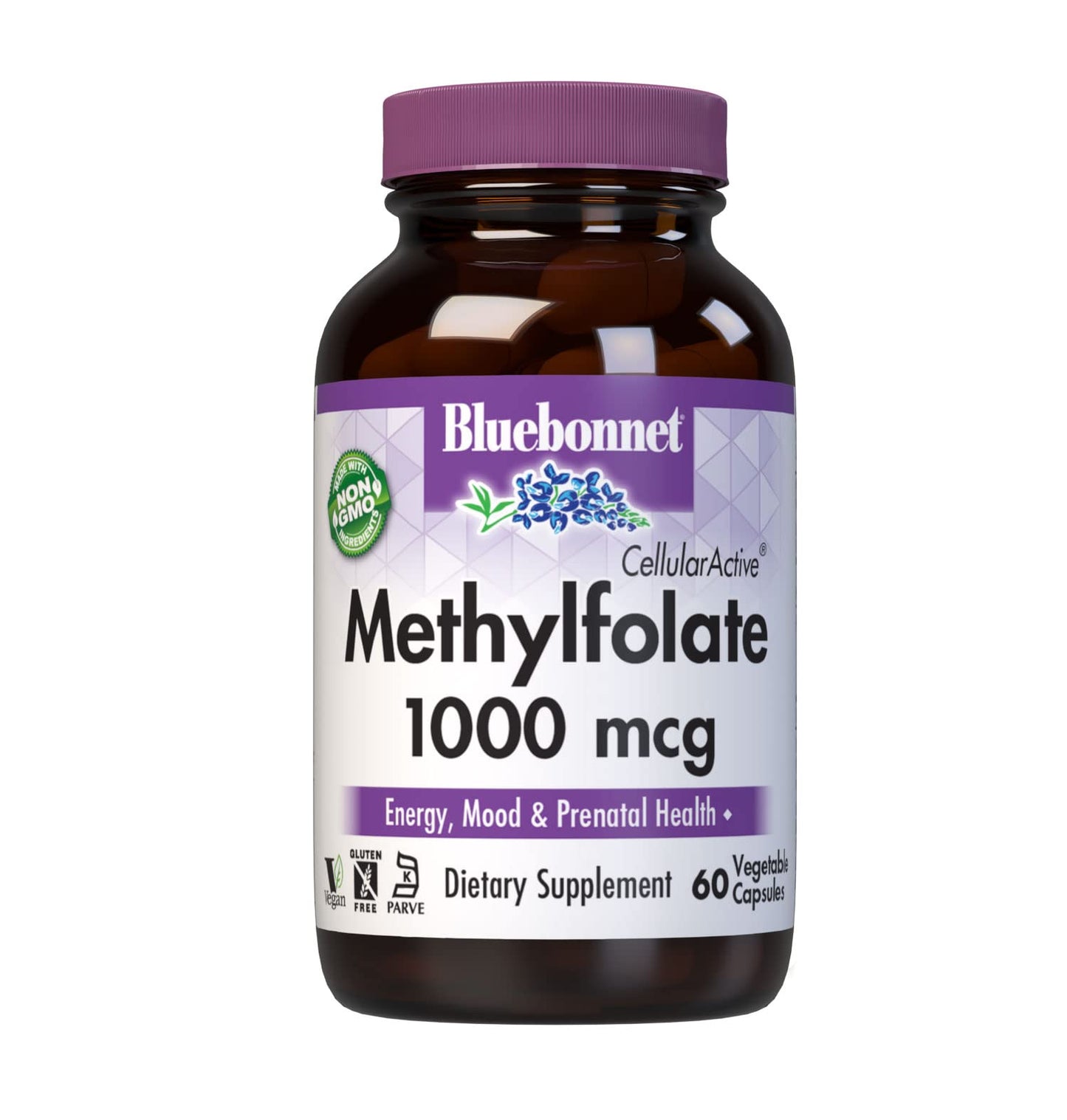 BlueBonnet metilfolato 1000 mcg suplemento prenatal