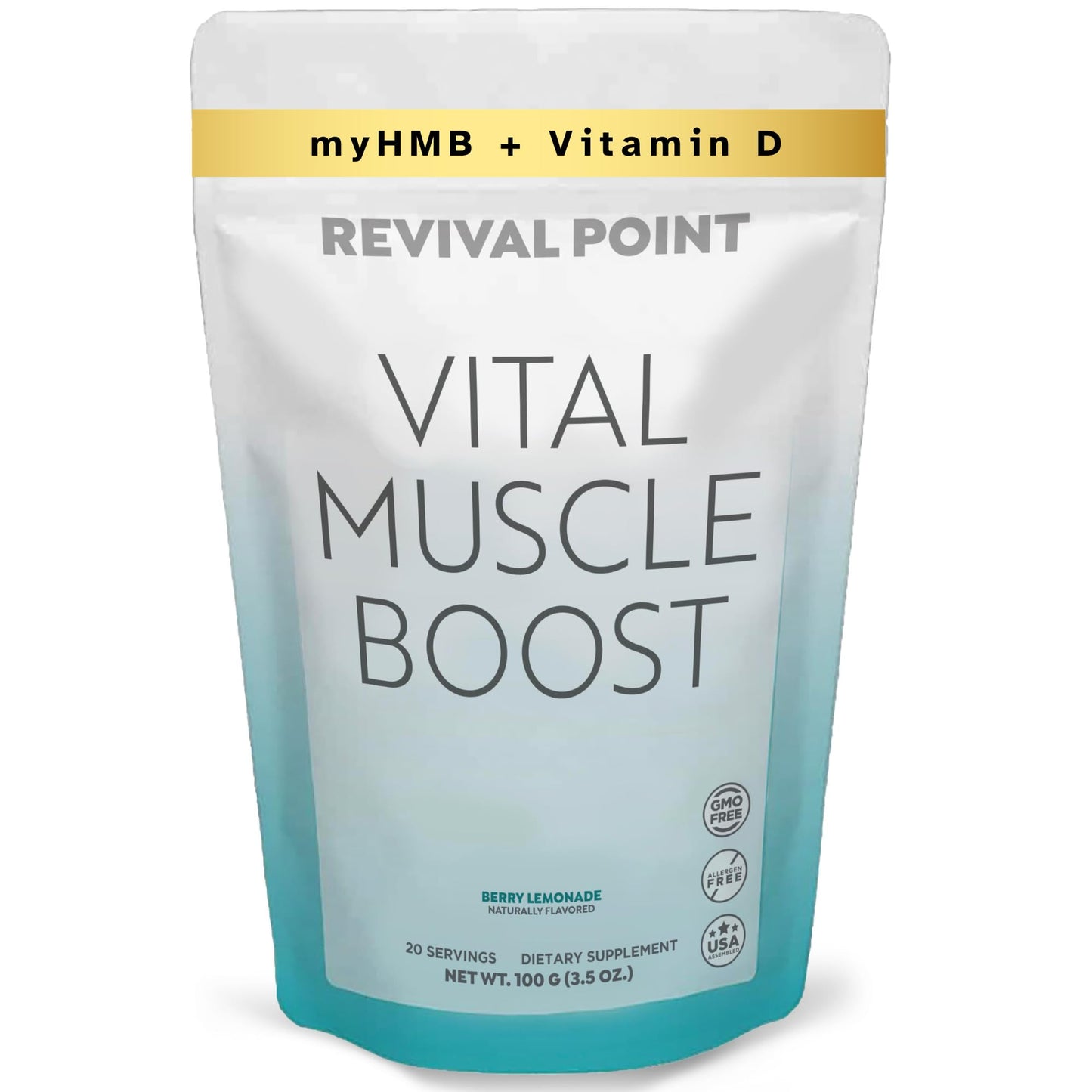 Bolsa Vital Muscle Boost suplemento myHMB y vitamina D3