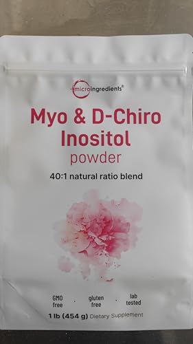 Bolsas suplemento myo-inositol y probióticos femeninos