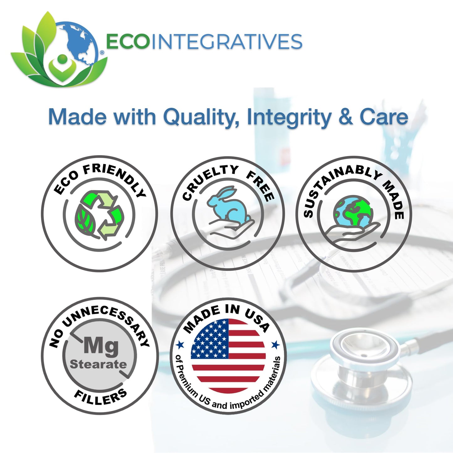 Botella de EcoIntegratives active B6 y sus beneficios.