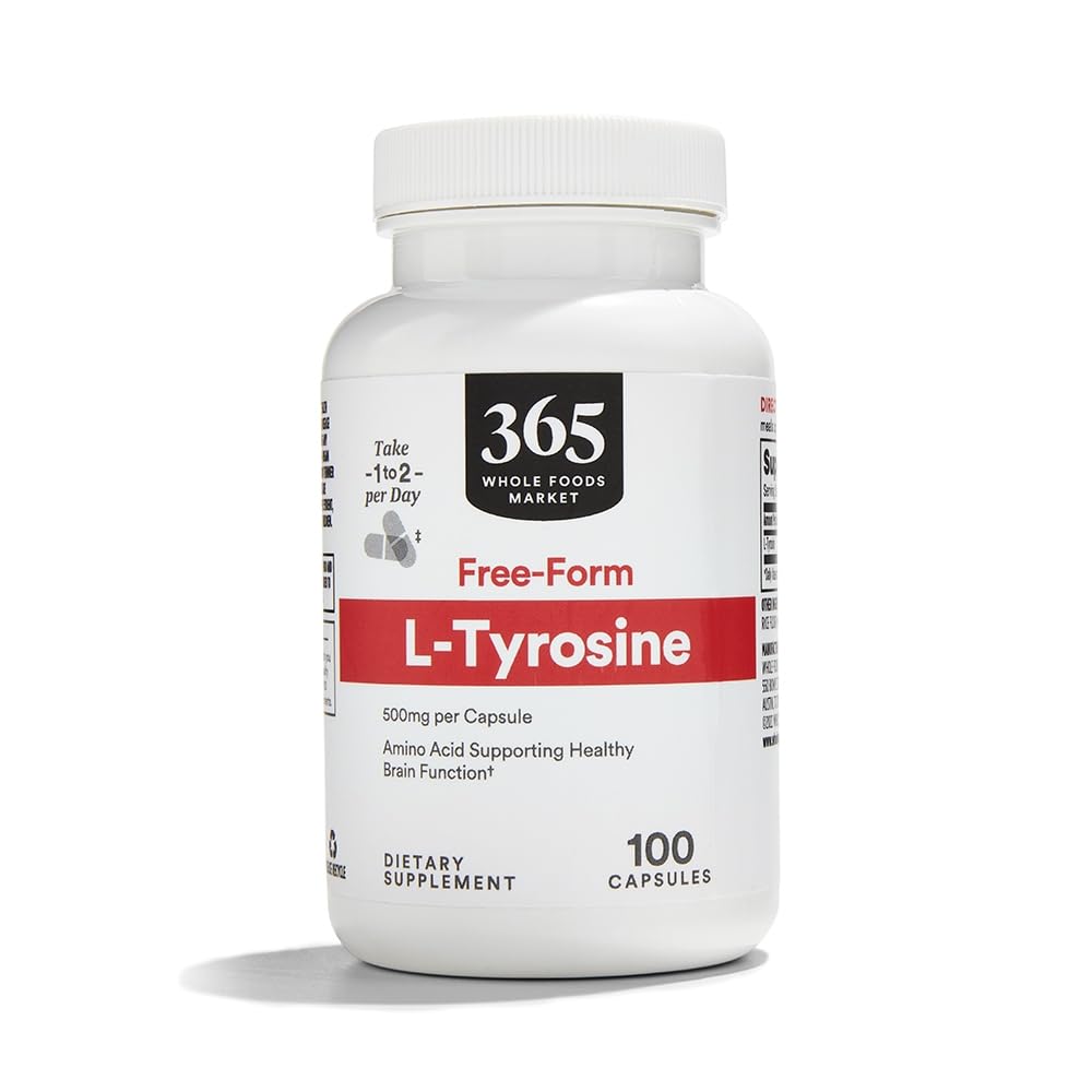 Botella de L-Tirosina 500 mg de Whole Foods Market