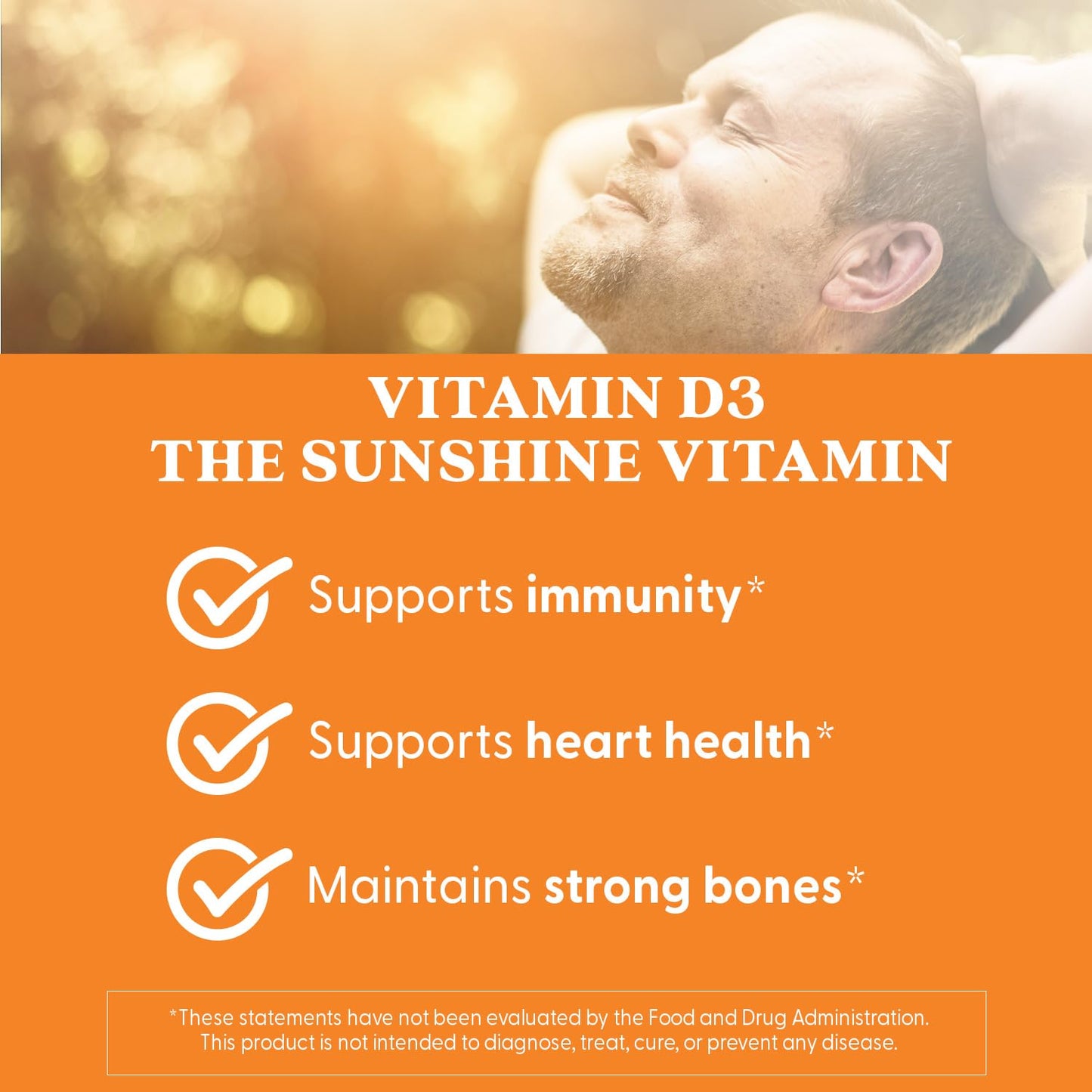 Botella lateral Doctor's Best Vitamina D3 2000 IU