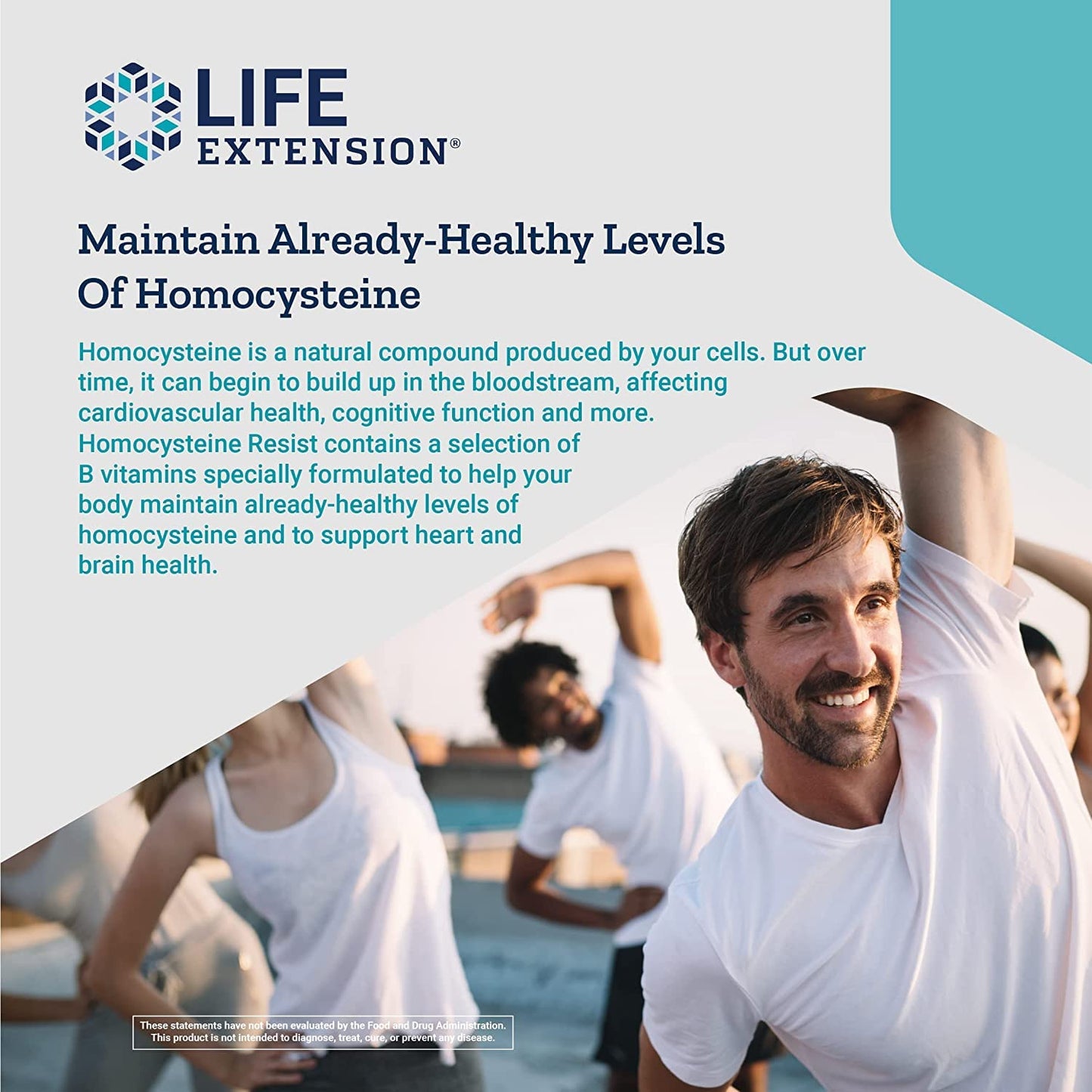 Botella Life Extension Homocysteine Resist paquete doble