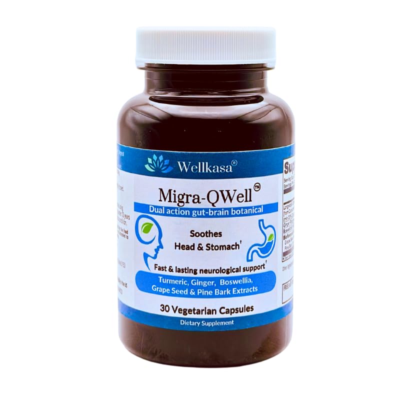 Botella del paquete Migra-Well AM y Migra-QWell 30