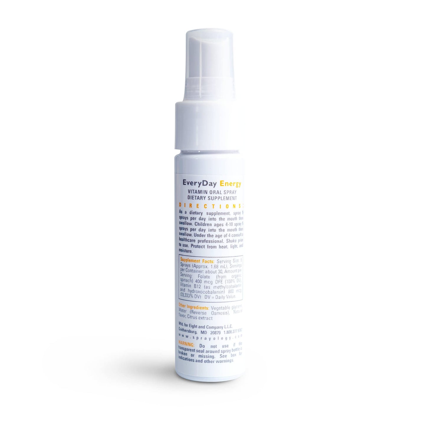 Botella Sprayología EveryDay Energy frontal