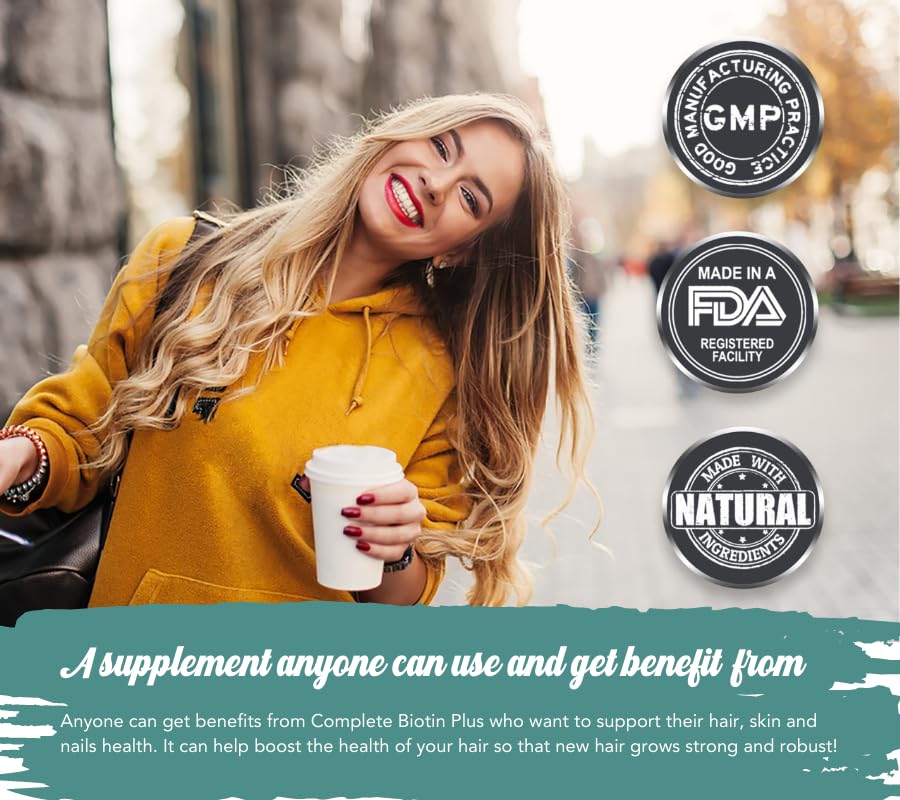 Botella de suplemento EVERBELLA con fórmula innovadora para cabello