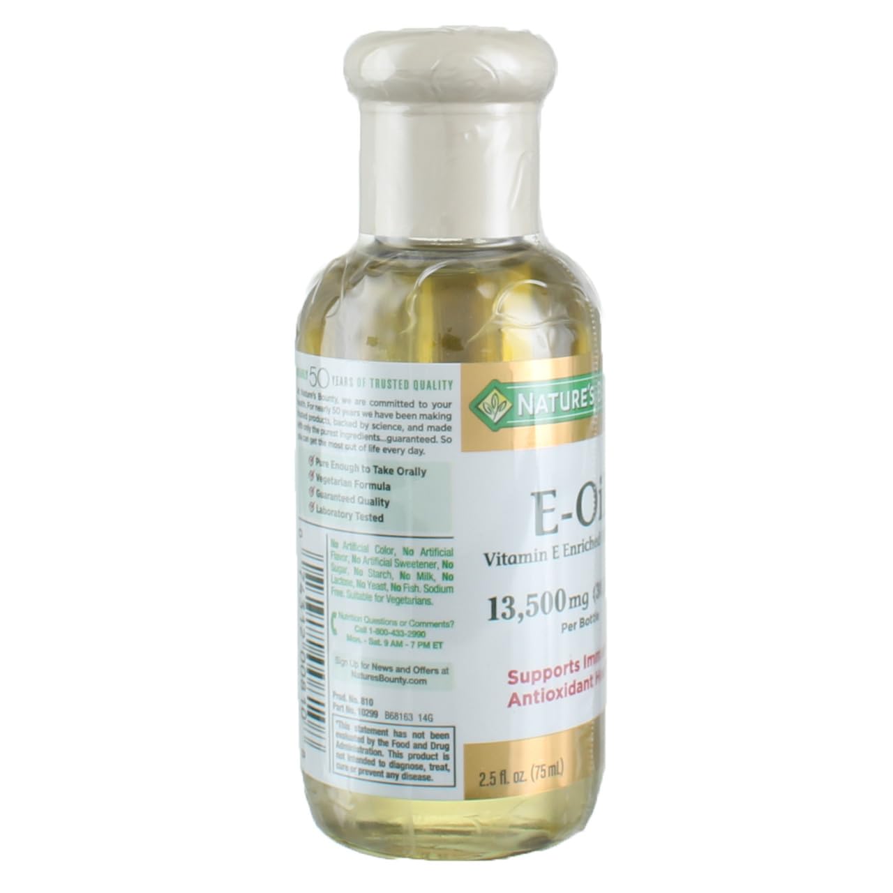 Botellas 3 Aceite Vitamina E alto contenido Nature's Bounty