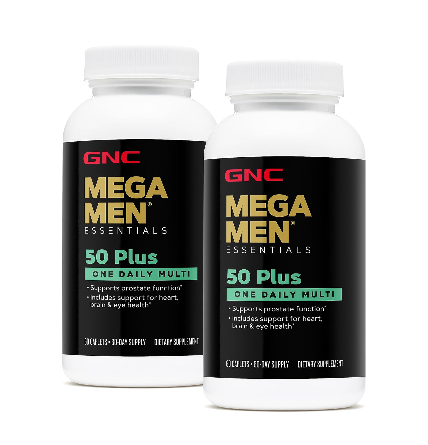 Botellas de GNC Mega Men 50 Plus