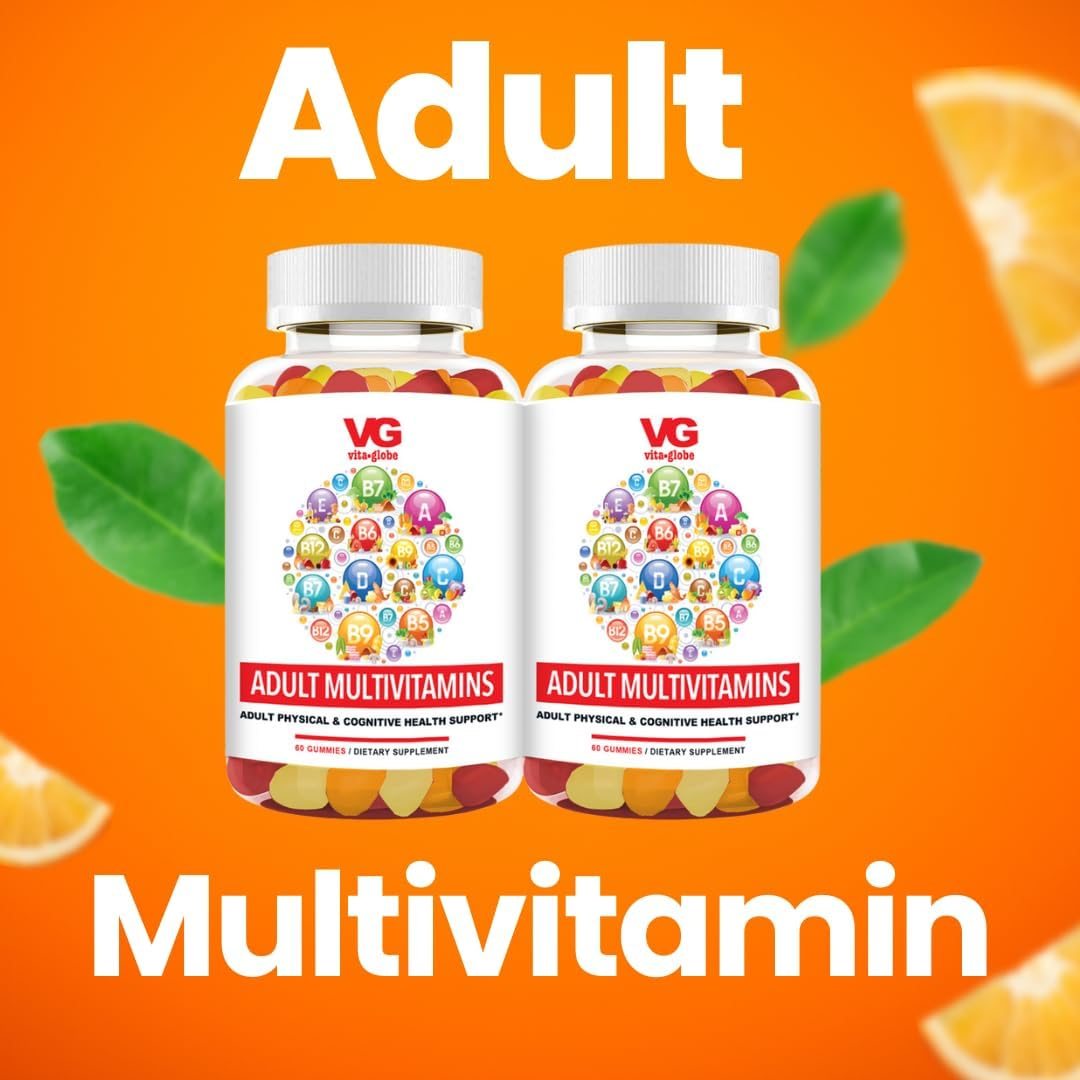 Botellas de vitamina con paquetes dobles multivitamínicos VITA GLOBE