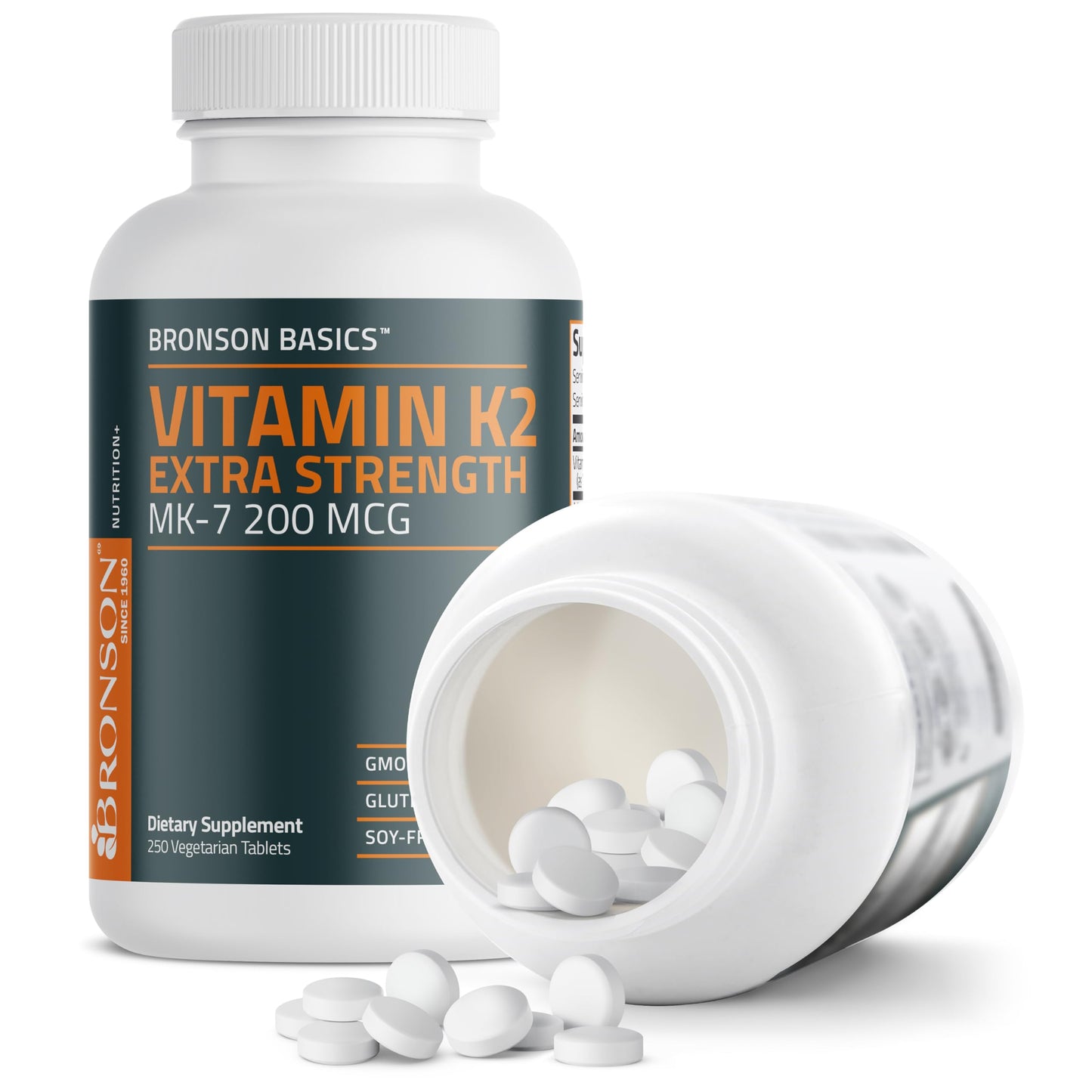 Bronson vitaminas para salud ósea y calcio