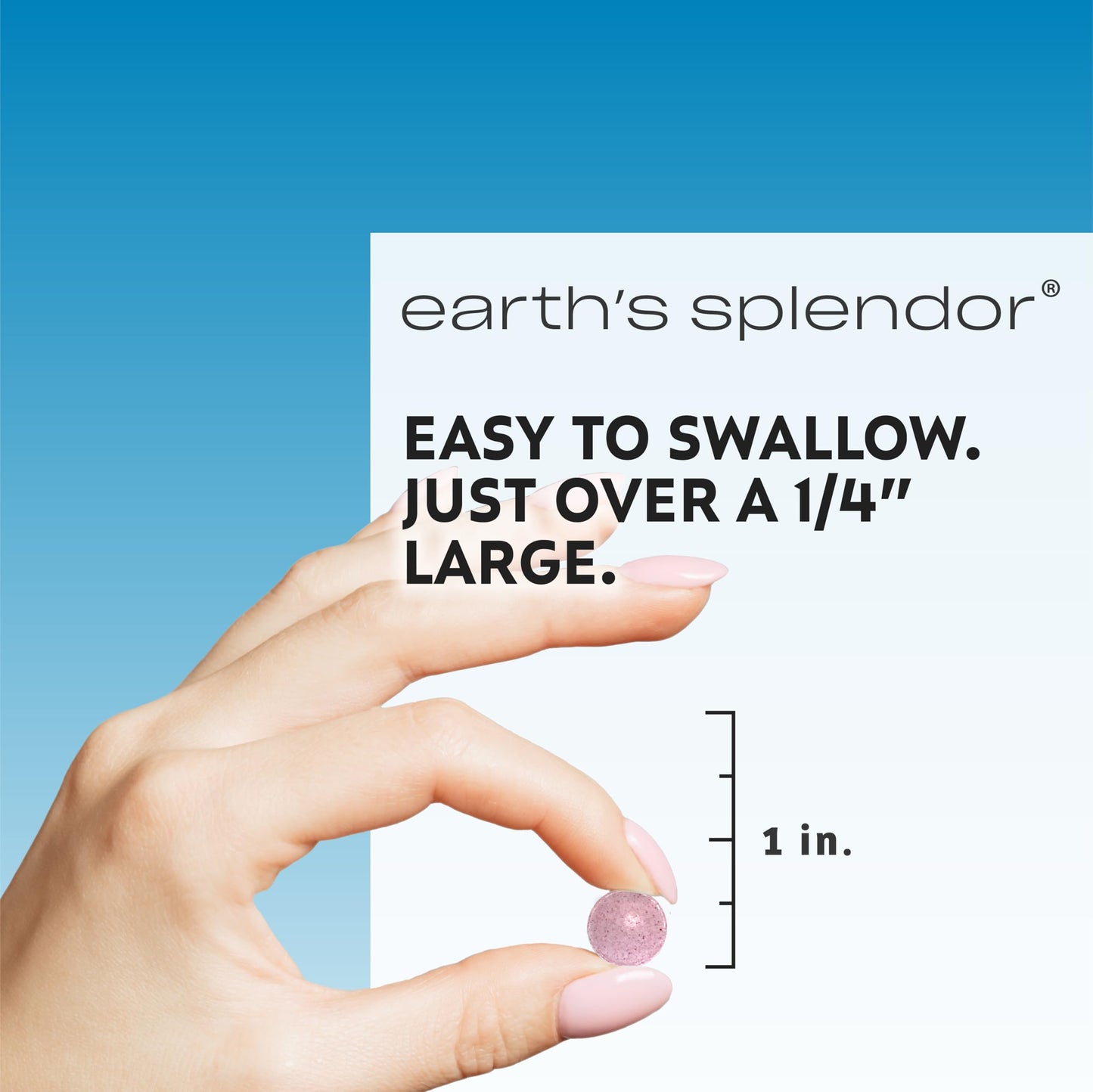 Caja Earth's Splendor suplemento B12 sin gluten 400 tabletas