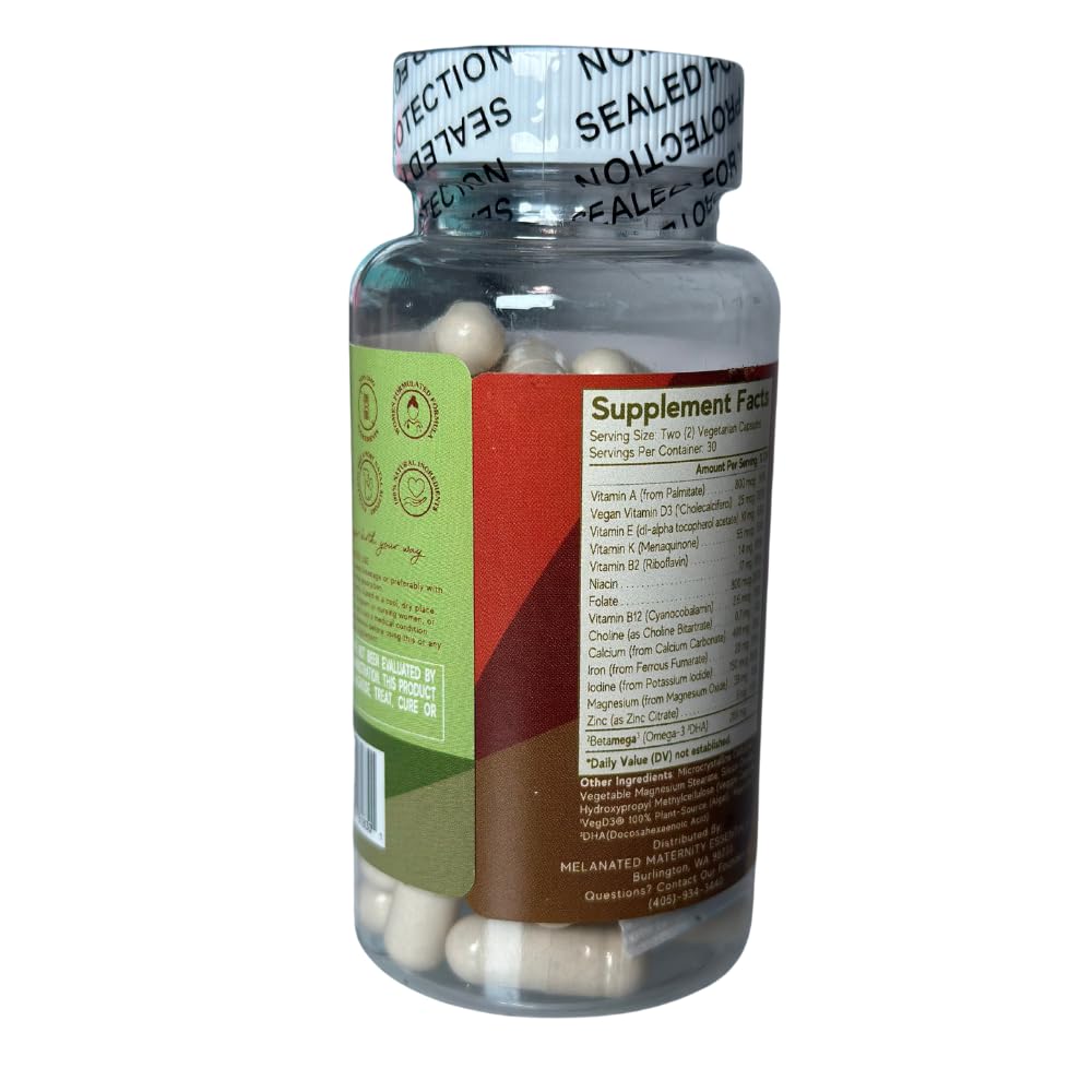 Caja ecológica biodegradable multivitaminas prenatales MME