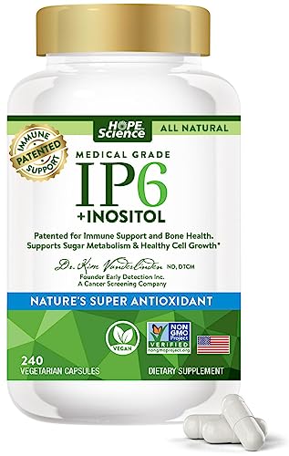 Caja externa Hope Science IP6 Inositol 240 cápsulas