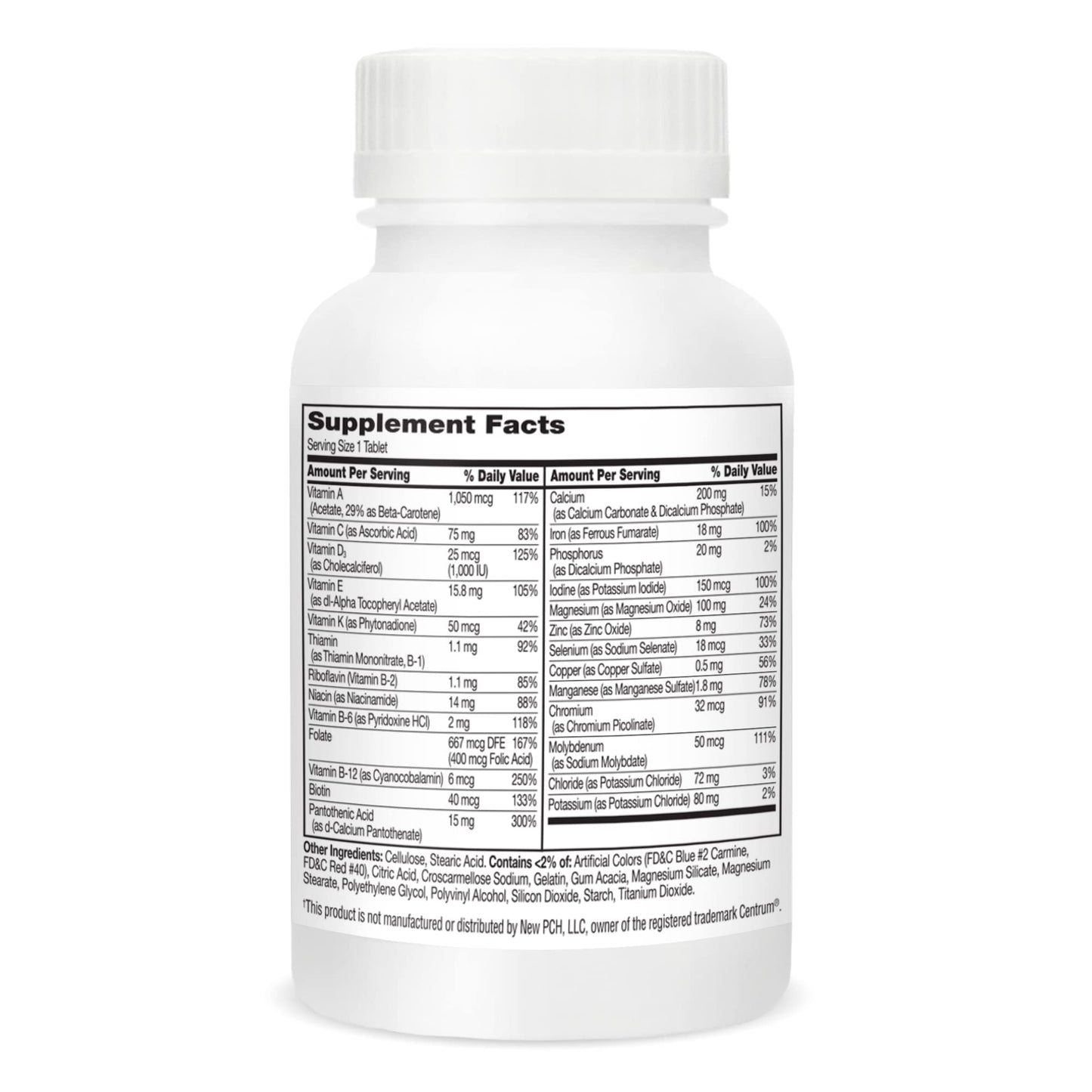 Caja multivitaminas para mujeres