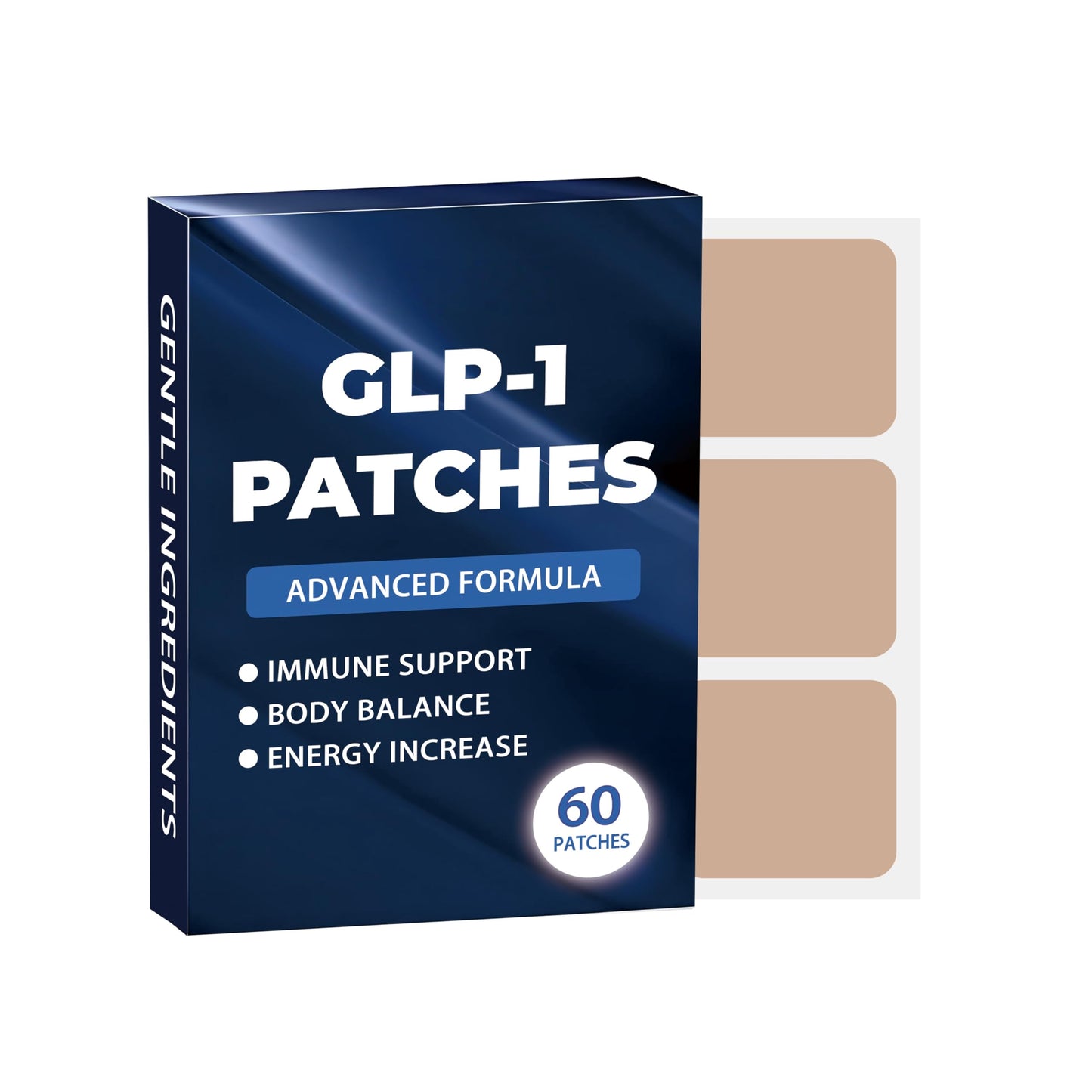 Caja de parches UCKBPEW GLP-1 para 60 días