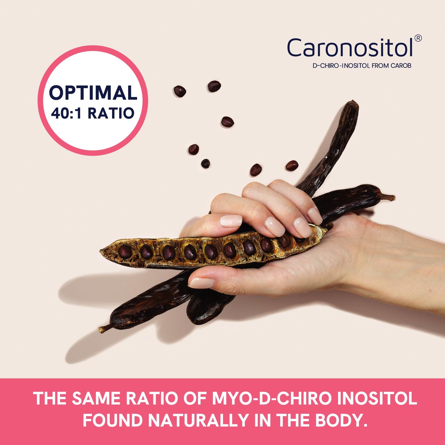 Caja suplemento balance hormonal Mio y D-Chiro Inositol