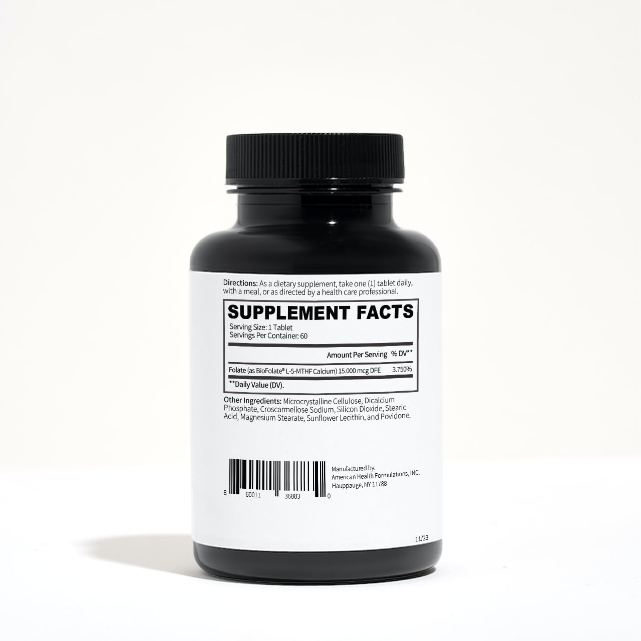 Caja suplemento BioFolate SEDDS forma activa de ácido fólico