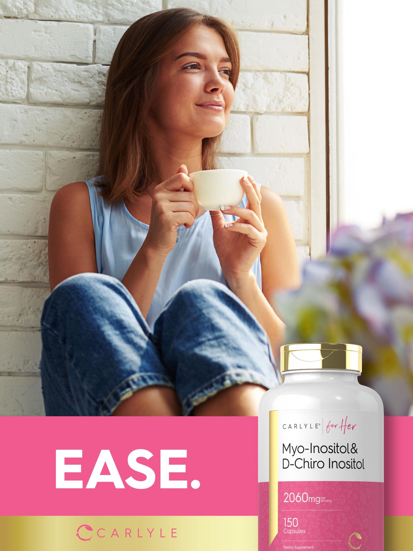 Caja suplemento Carlyle vitaminas Myo y D-Chiro sin gluten