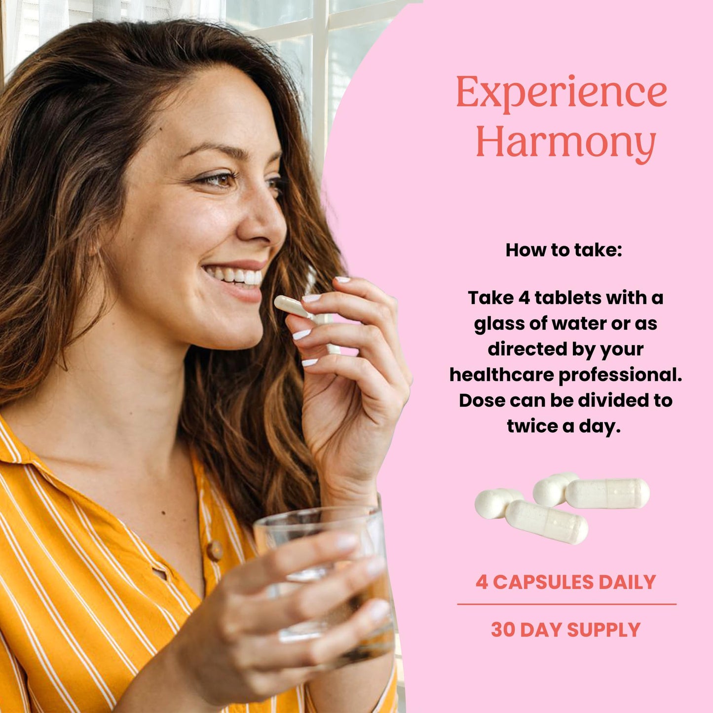 Caja suplemento ELLA Vita OVA Harmony cápsulas