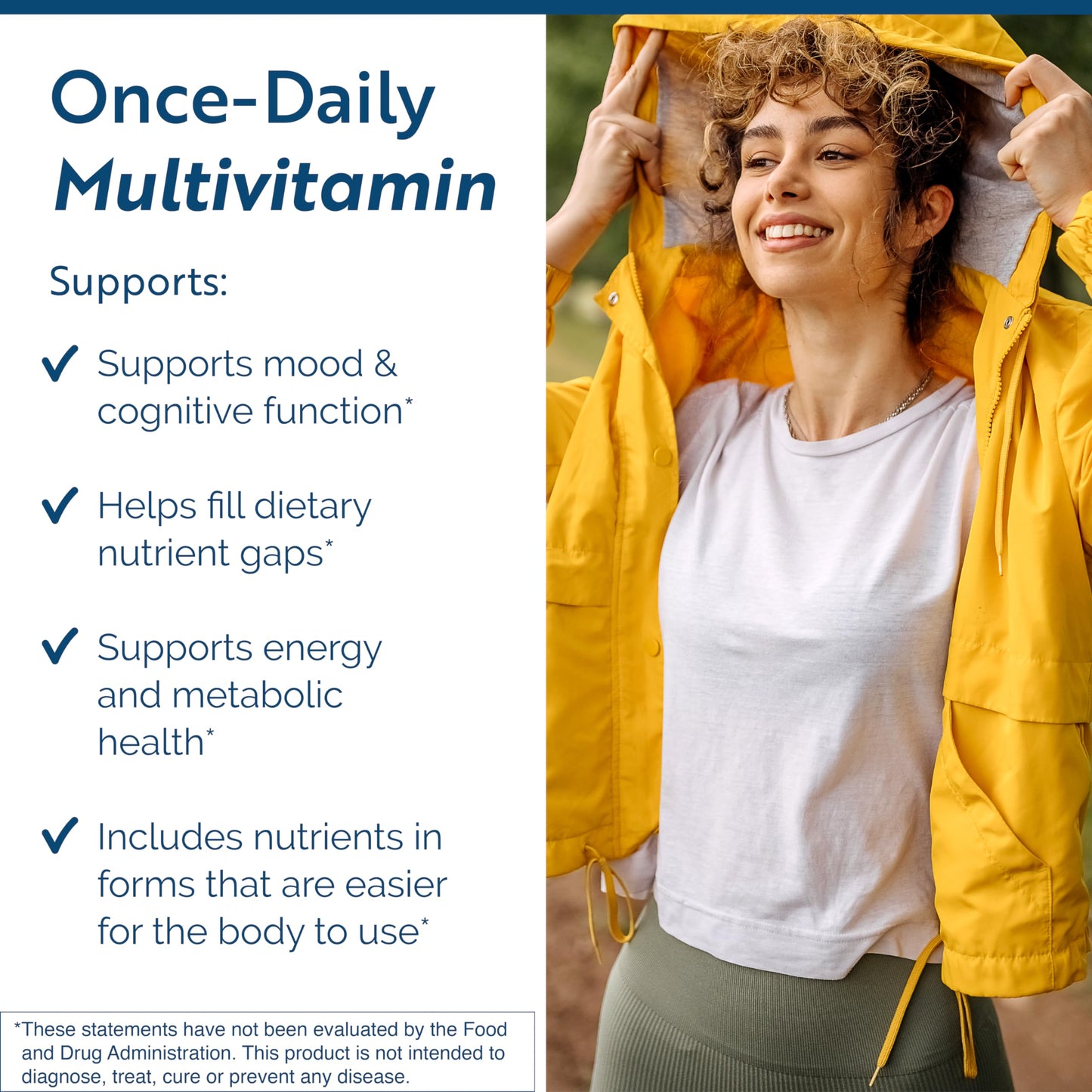 Caja suplemento Researched Nutritionals Physician's Daily para hombres y mujeres