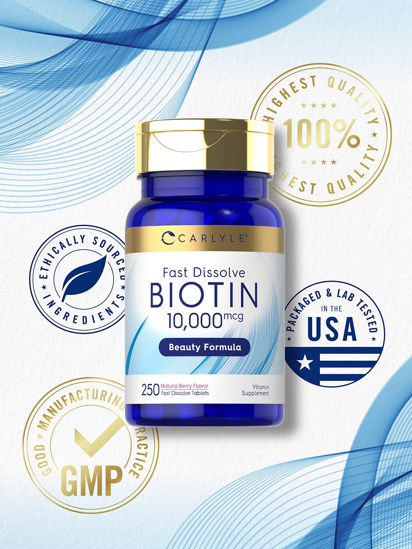 Calidad laboratorio Biotina Carlyle