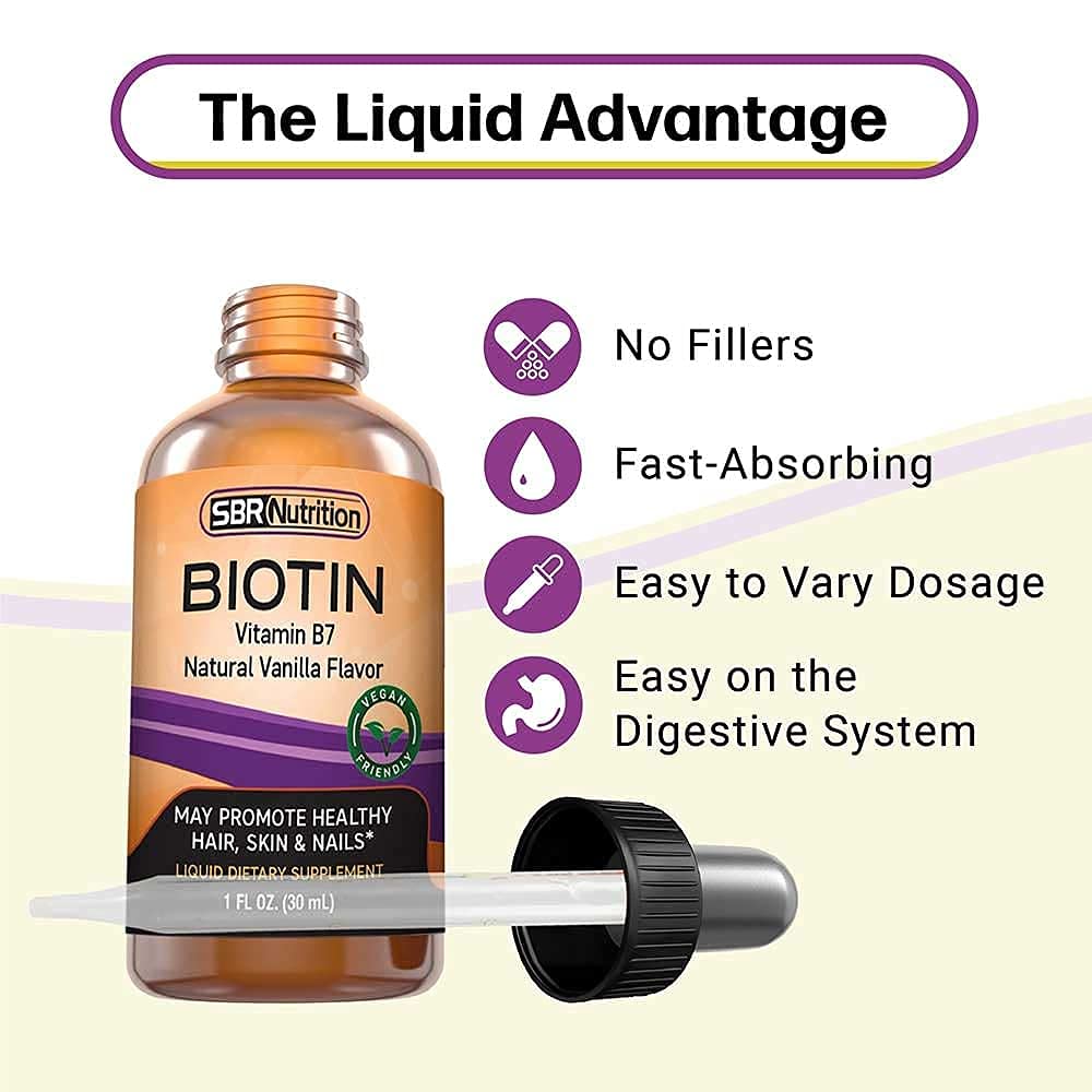 Cápsula gotas de biotina SBR Nutrition