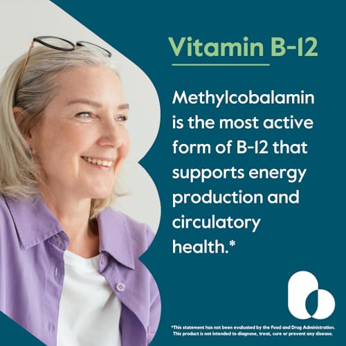 Cápsula vegana vitamina B12 BESTVITE sin estearatos ni gluten