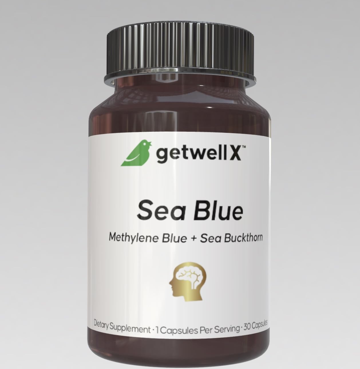 Cápsulas azul de metileno Getwell X caja 30 unidades