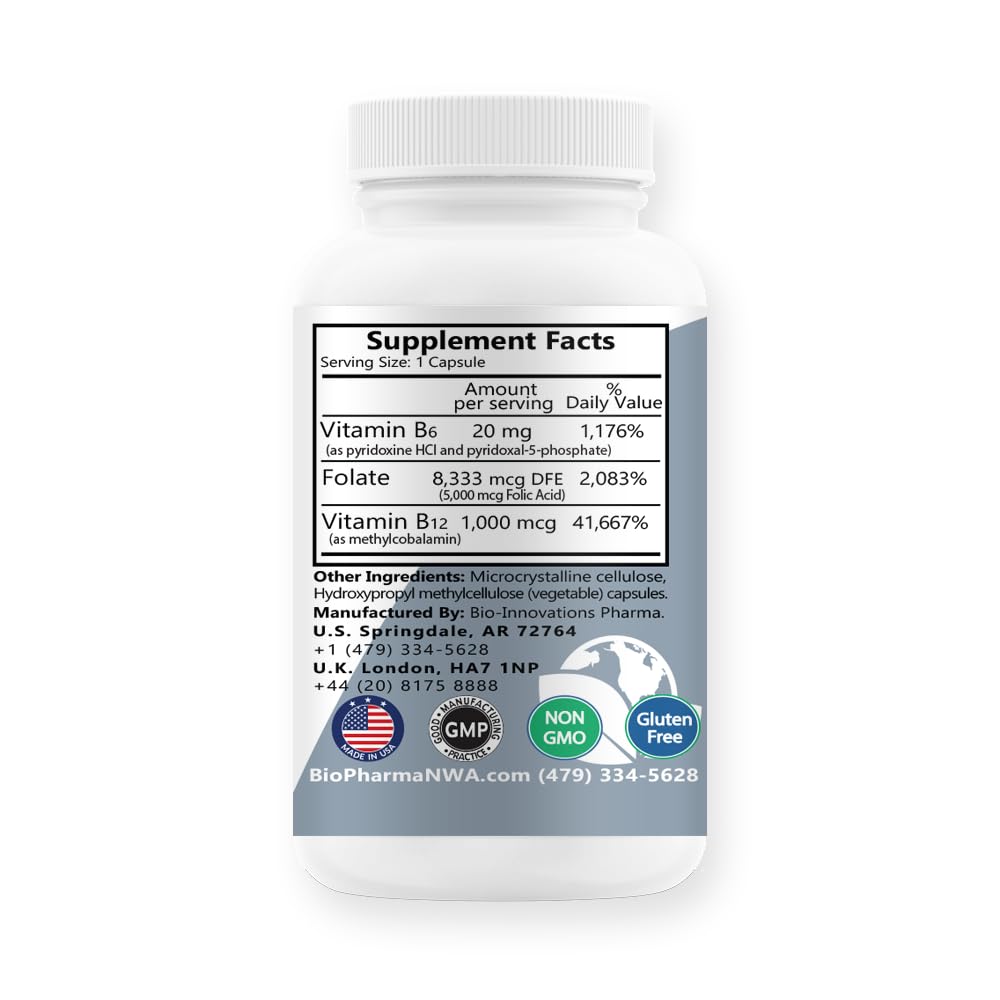Cápsulas BioInnovations Pharmacal complejo B6