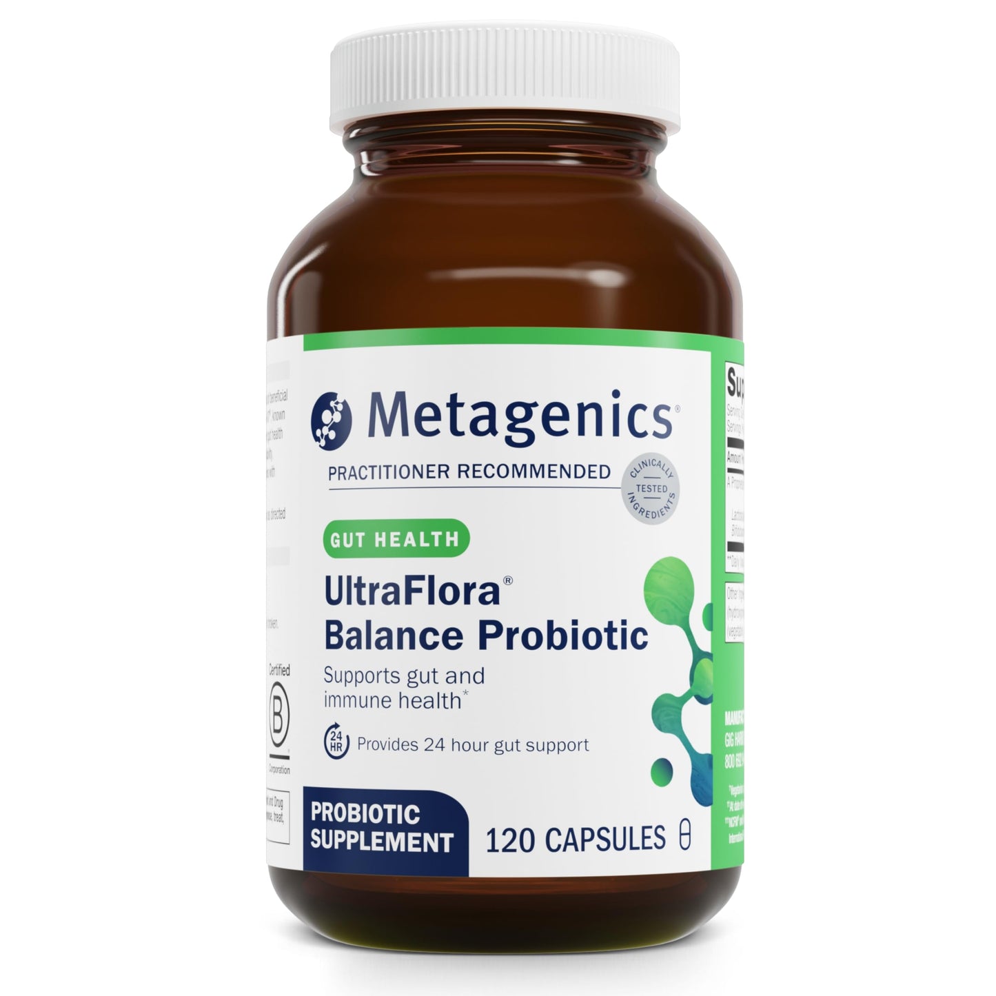 Cápsulas blanda vitamina d3 alto contenido y probiótico metagenics