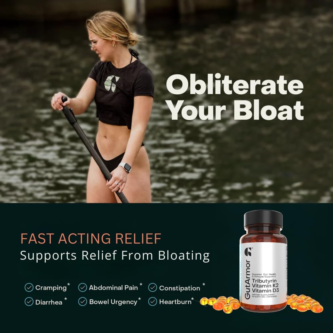 Cápsulas blandas GutArmor apoyo digestivo y cardiovascular