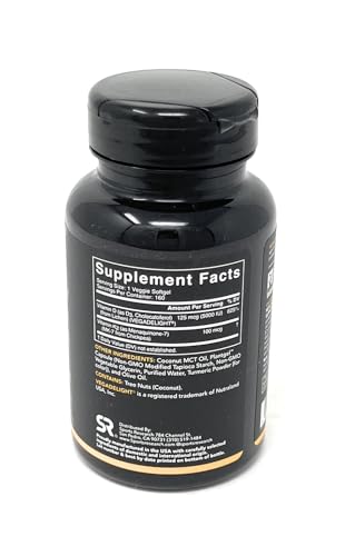 Cápsulas blandas líquidas vitamina d3 k2 160 unidades