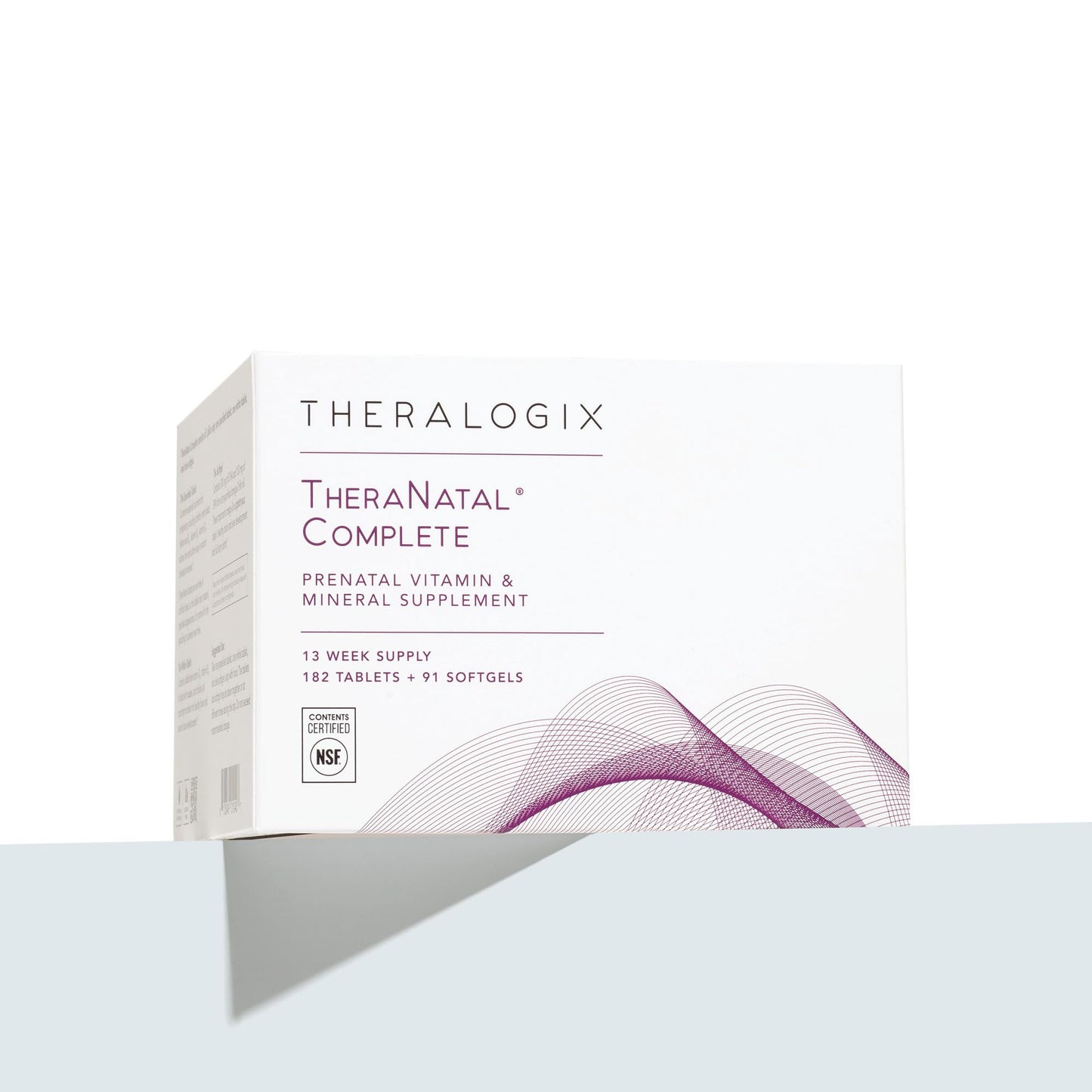 Cápsulas blandas Theralogix con DHA y vitamina D3 para embarazo