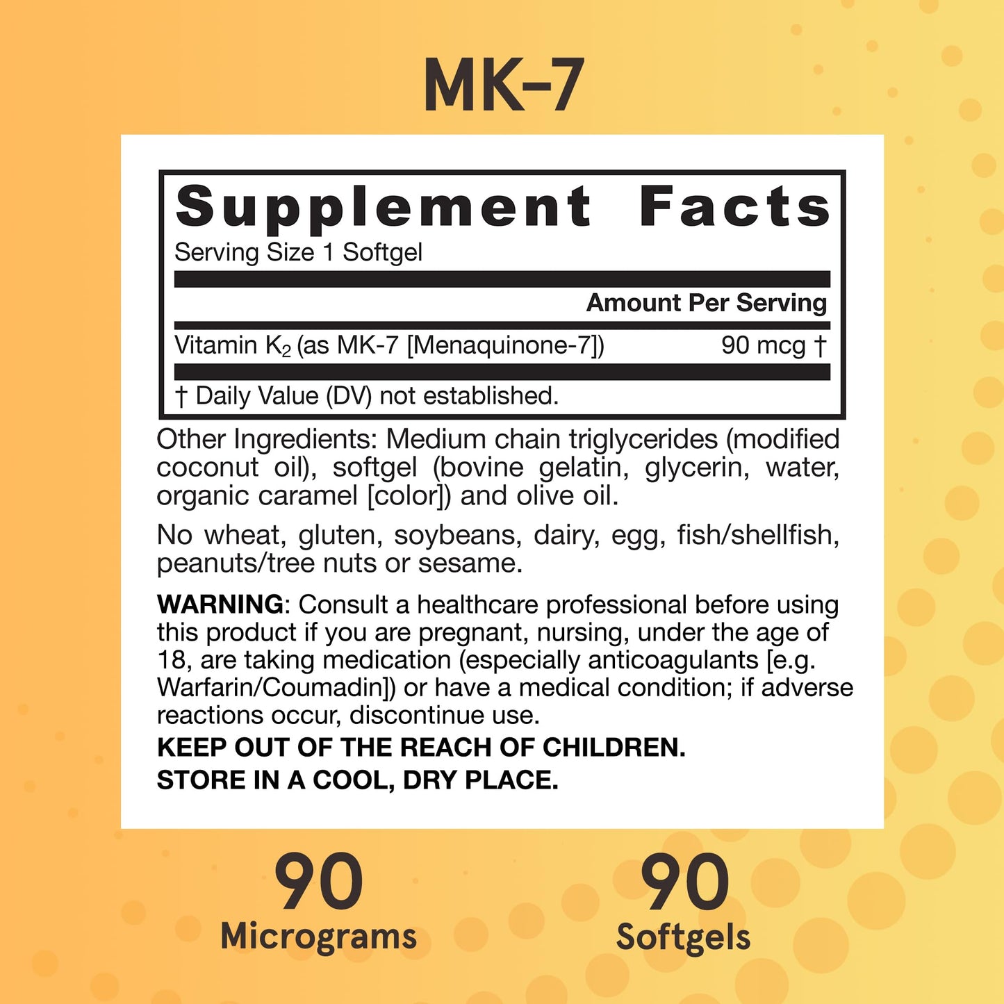 Cápsulas blandas de vitamina k2 jarrow formulas