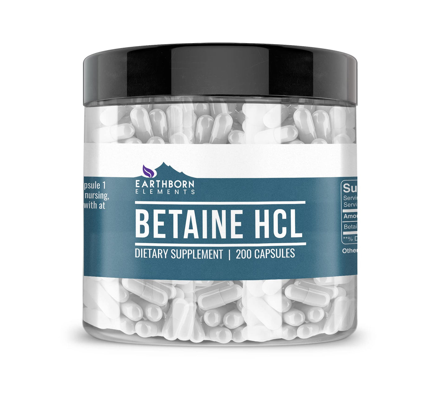 Capsulas Earthborn Elements acerola y vitamina c
