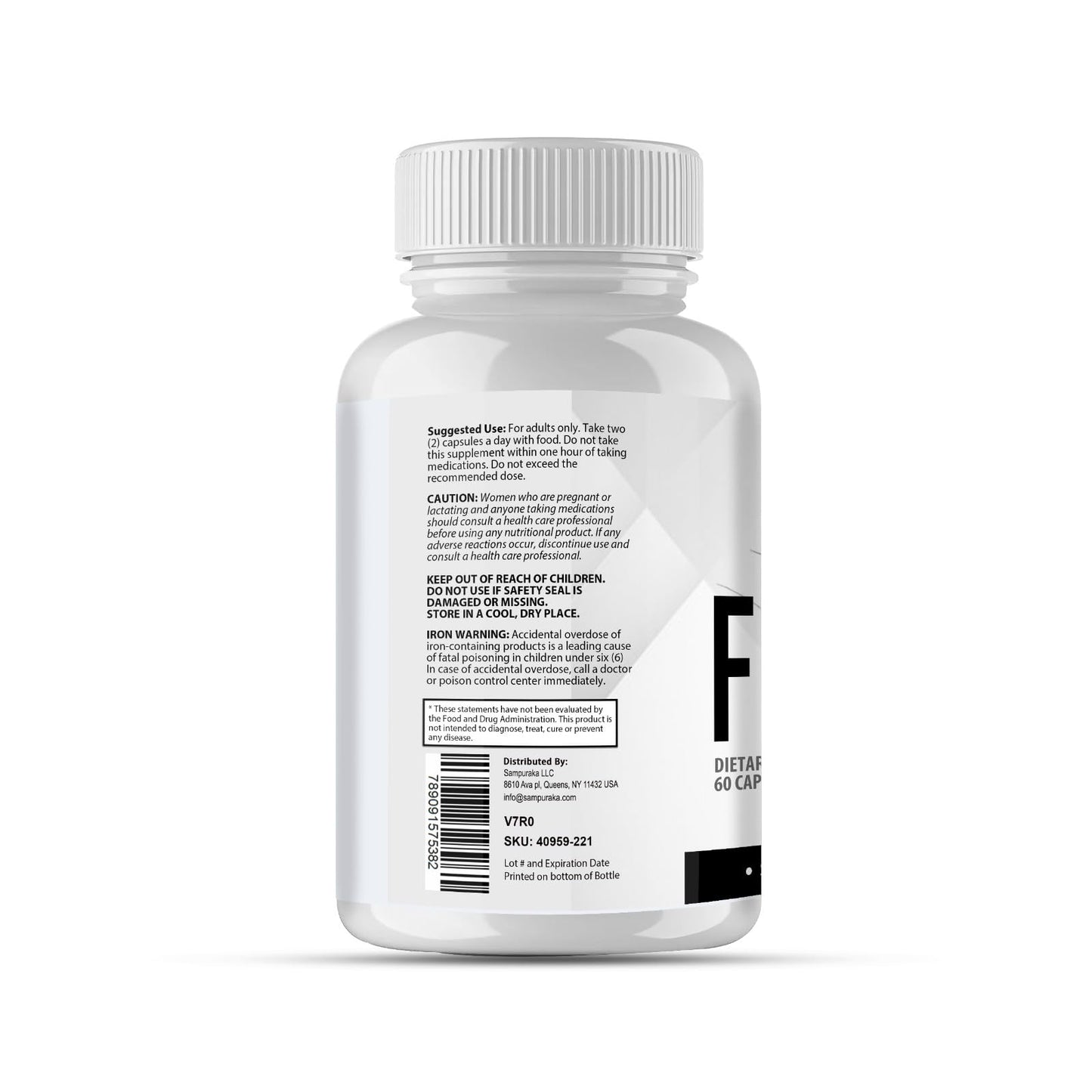 Cápsulas Folital fórmula avanzada pack 3 para 90 días
