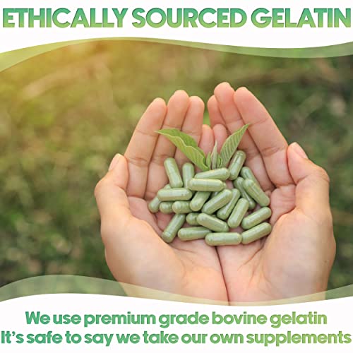 Cápsulas hechas de gelatina bovina de calidad.