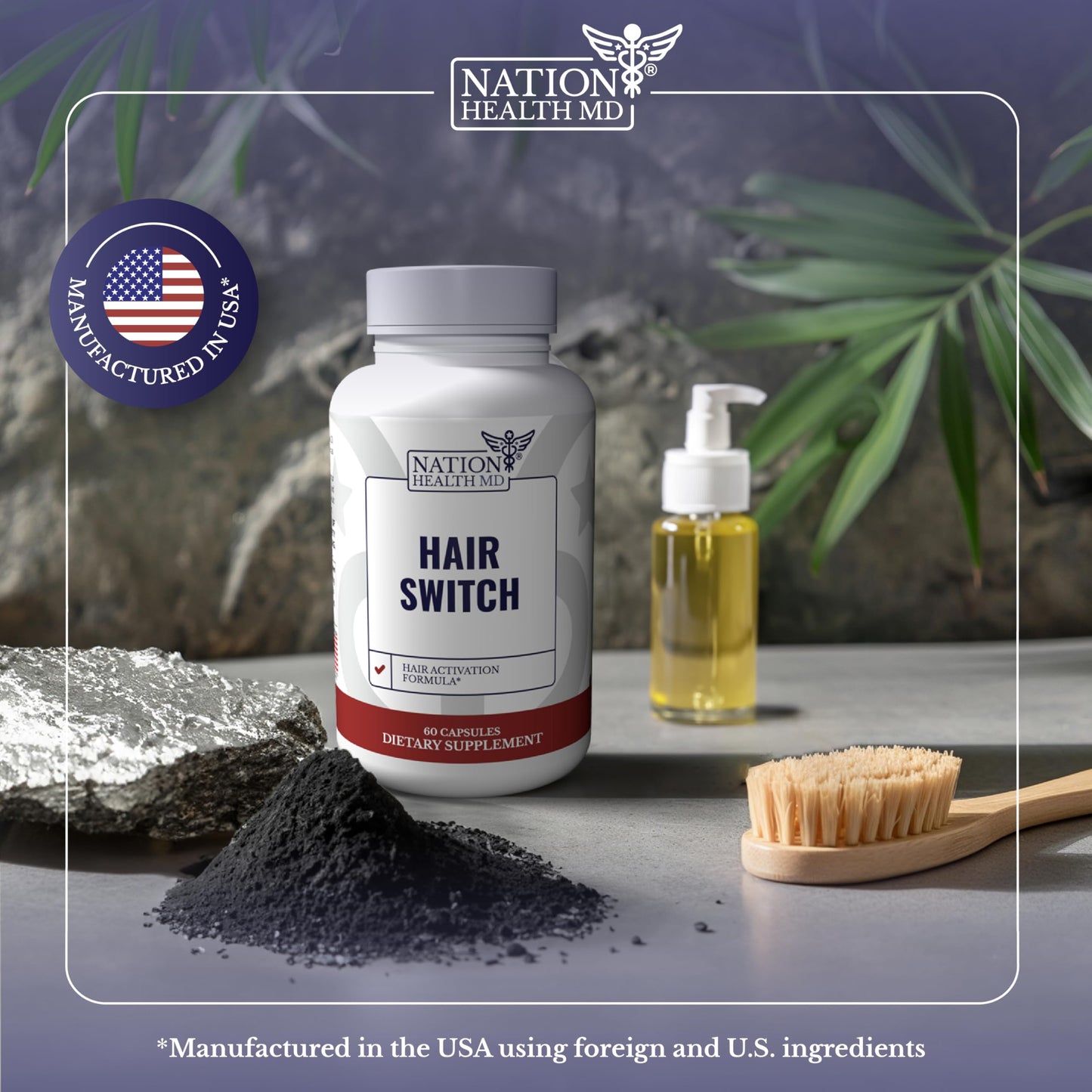 Cápsulas Hair Switch para nutrición y vitalidad capilar