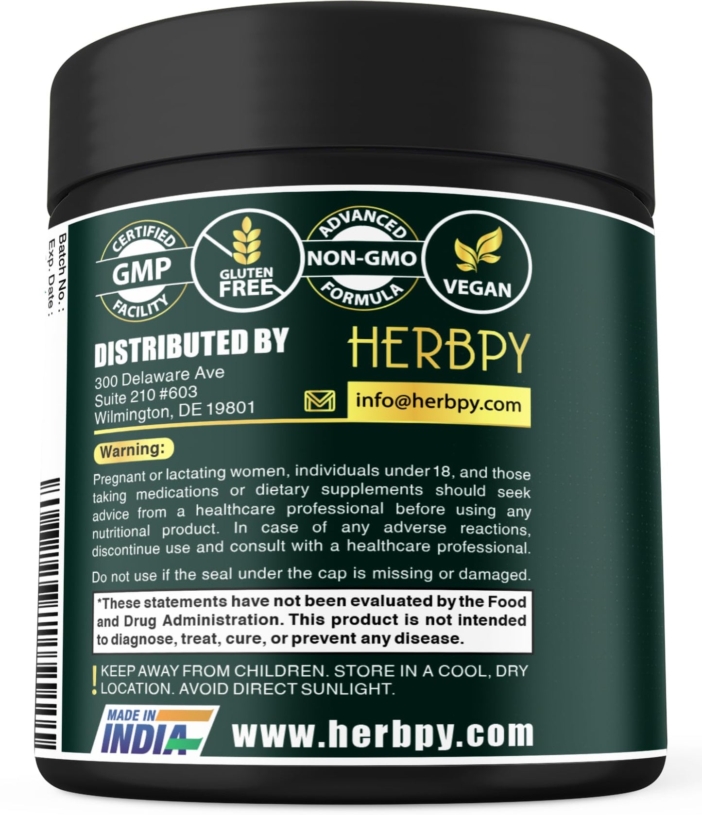 Cápsulas Herbpy para salud ovárica y hormonal
