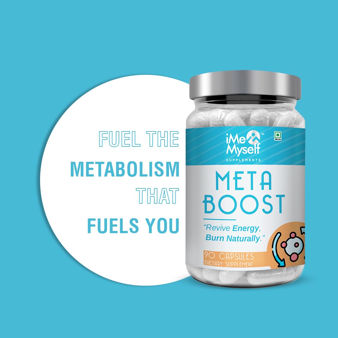 Cápsulas iMeMyself Meta Boost para bienestar vegetal