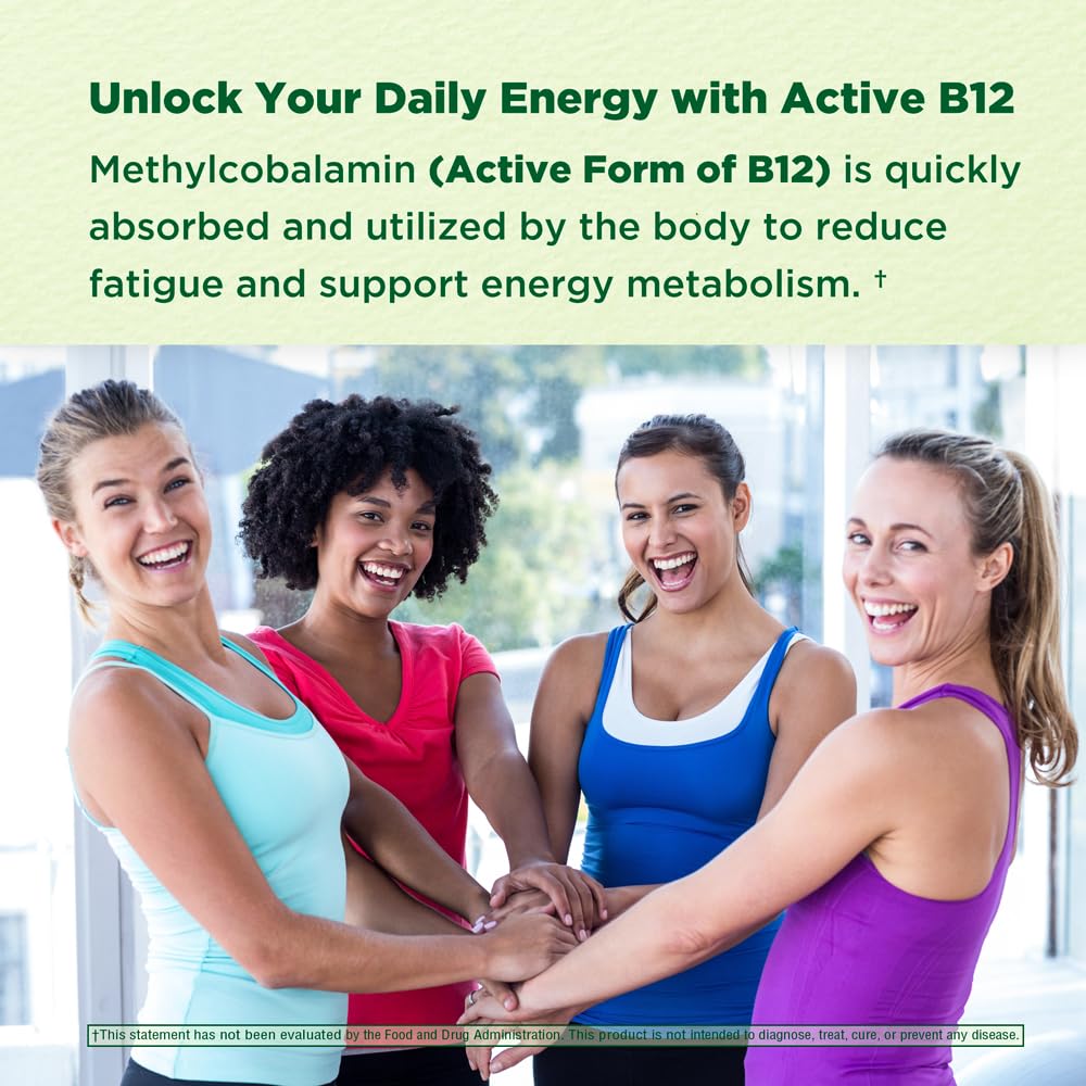 Cápsulas INNERVISNUTRITION vitamina B12 metilcobalamina alta absorción