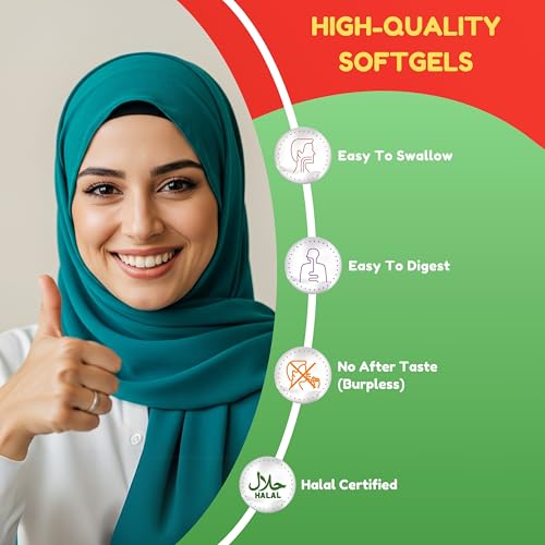 Capsulas líquidas SHIFAA NUTRITION vitamina d3 halal
