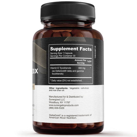 Cápsulas líquidas vitamina e tocotrienoles Sunergetic