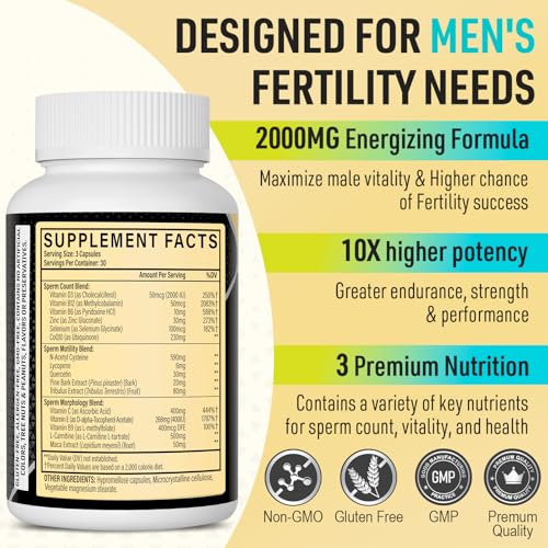 Cápsulas para mejorar motilidad y fuerza del esperma Neusupp