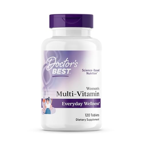 Cápsulas multivitaminas Doctor's Best para mujeres