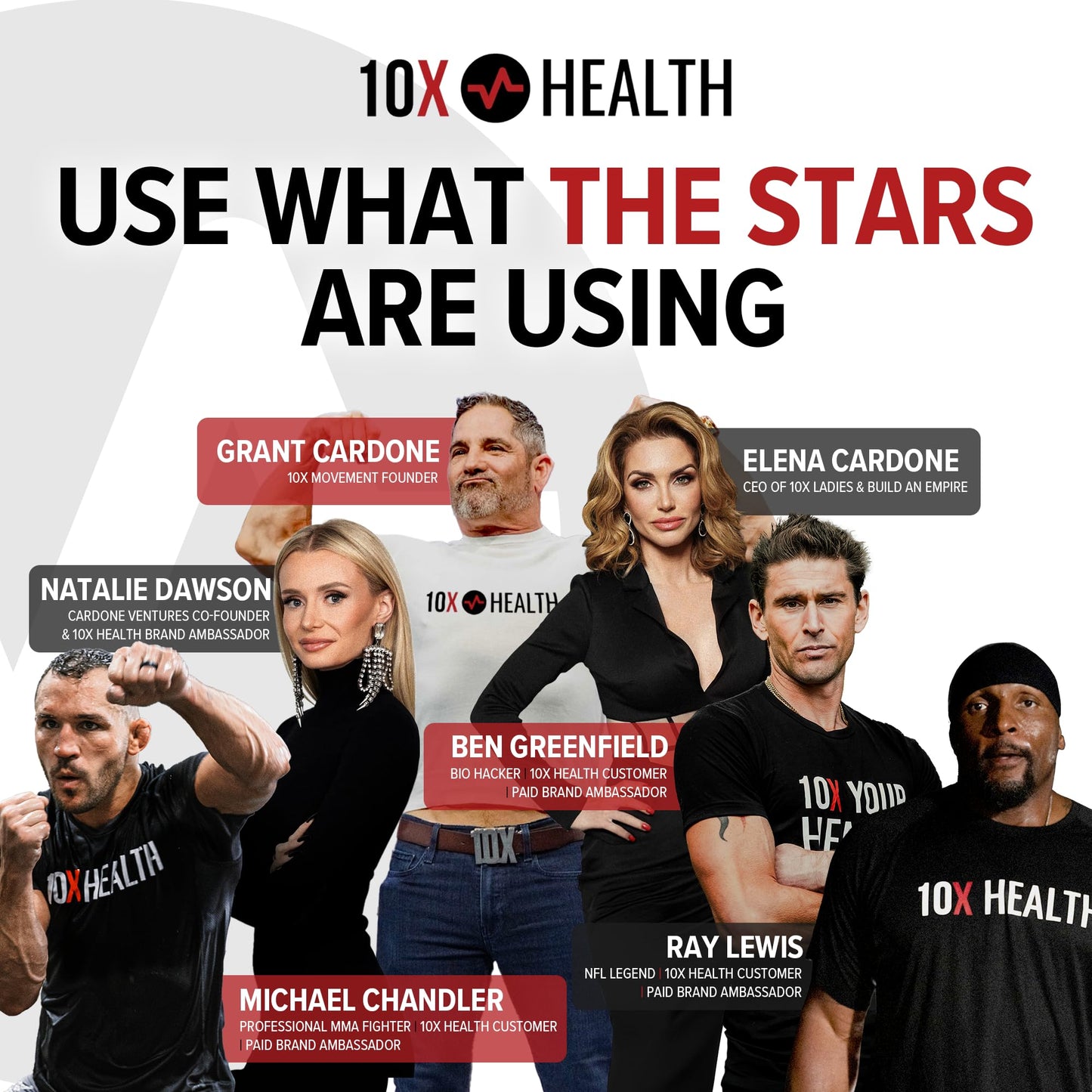 Cápsulas multivitamínicas 10X Health 5 MTHF