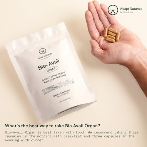 Cápsulas multivitamínicas y de órganos Adapt Naturals