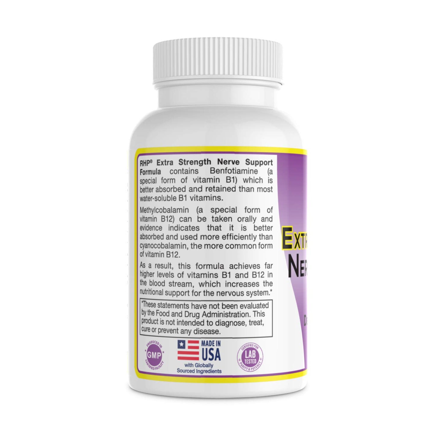 Cápsulas RHP apoyo nervioso con vitaminas B y ácido fólico