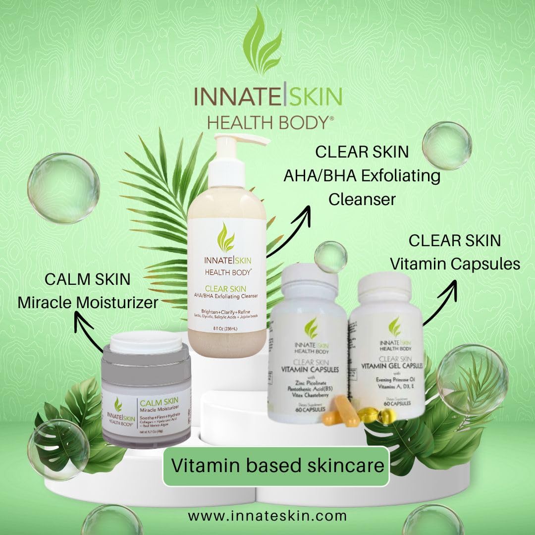 Cápsulas para tratamiento de acné con vitaminas y minerales