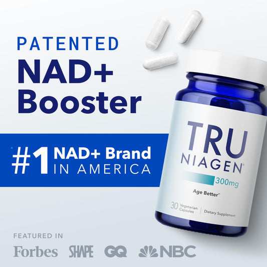 Cápsulas Tru Niagen Niagen 300mg 30 porciones